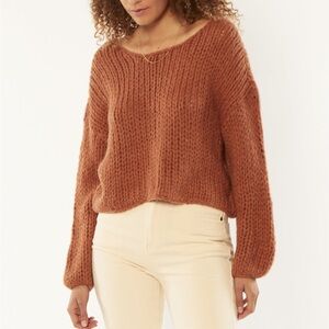 Amuse Society Brown Sweater